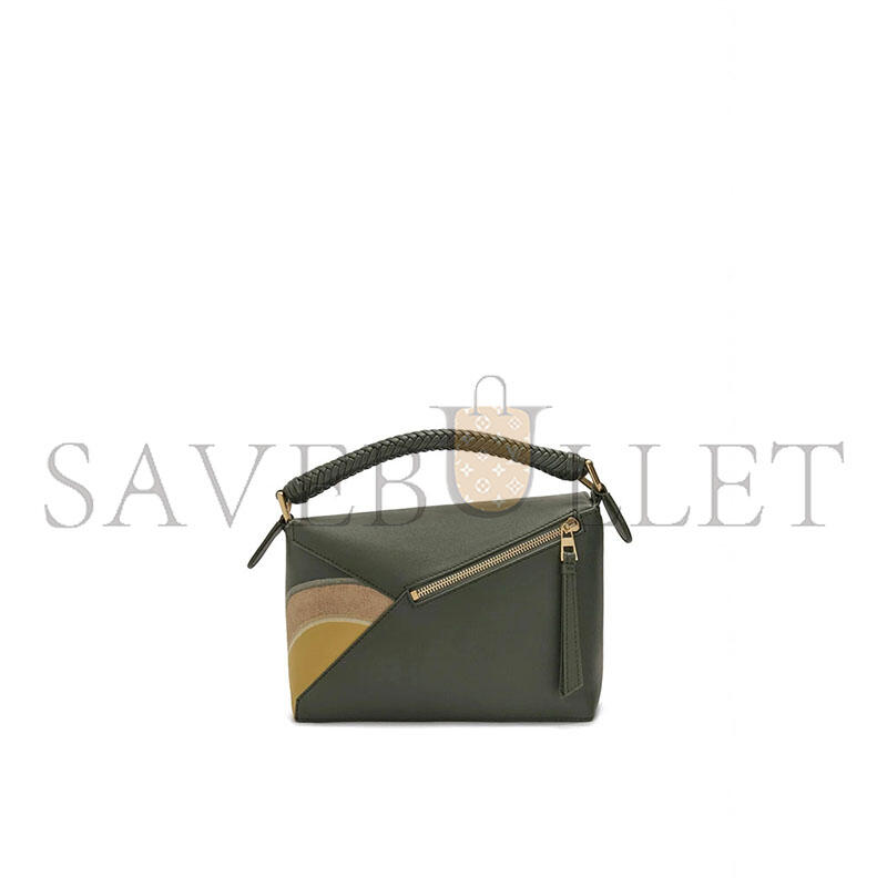 L0ew* small puzzle edge landscape bag in nappa calfskin a510p60xb0-5686 (24*16.5*10.5cm)